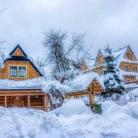 Domek Goralski W Ogrodzie Z Jacuzzi, Basenem I Sauna Ciche Małe Exterior foto