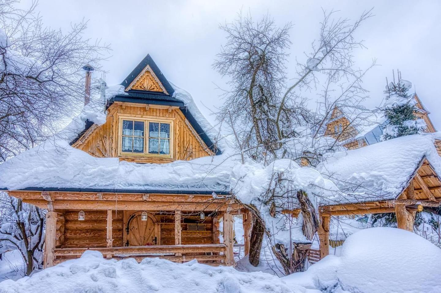 Goralski W Ogrodzie Z Jacuzzi, Basenem I Sauna Ferienhaus